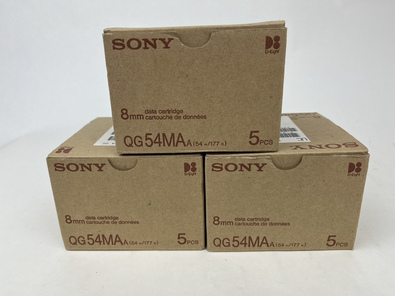 Lot of 15-  Sony 8mm Computer Grade Data Cartridges 8mm 54M QG54M A Japan