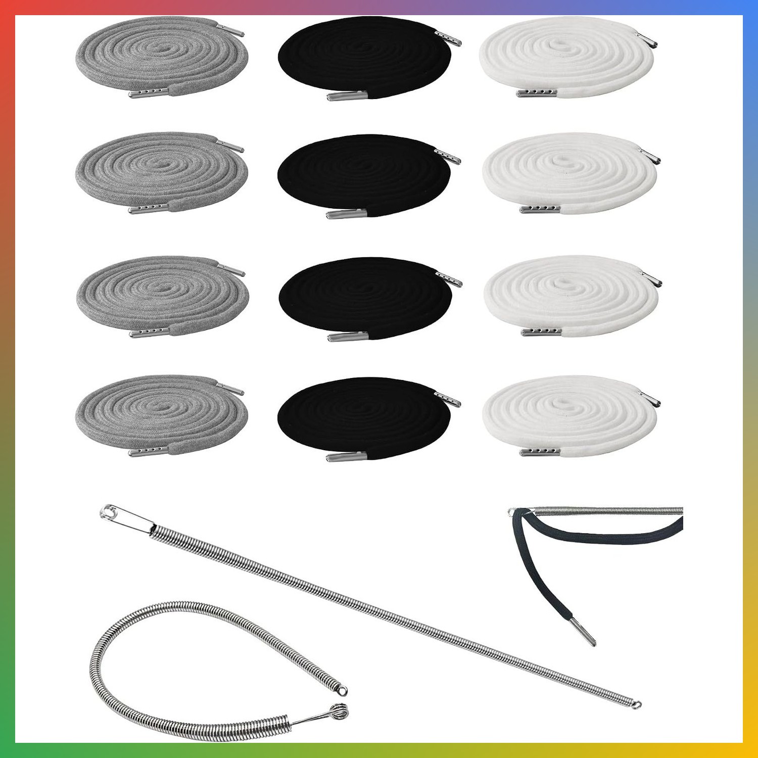 Replacement Drawstring Bulk 12 Pcs 66 Inch XL Polyester Hoodies Sweatpants Bags