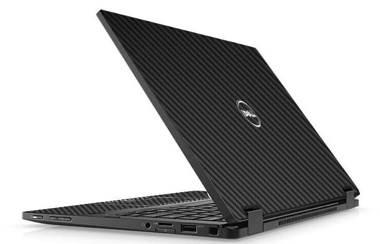 LidStyles Carbon Fiber Laptop Skin Protector Decal Dell Latitude 5289 2 in 1