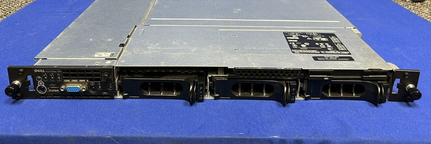 Dell IMU Poweredge 1750 RackMount Server w/ 3 X Fujitsu 36GB Ultra320 SCSI HDD