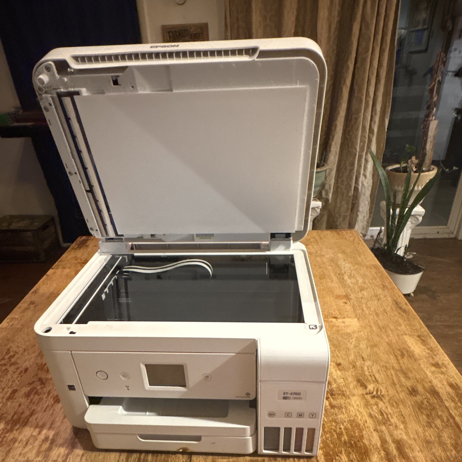 Epson EcoTank ET-4760 Wireless Color All-in-One Printer Scan Copy Fax