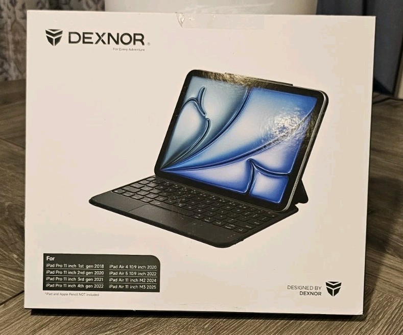 Dexnor Smart Magnetic Keyboard Case For Ipad 11 Inch 1st-4th Gen IPad Air 4,5, 