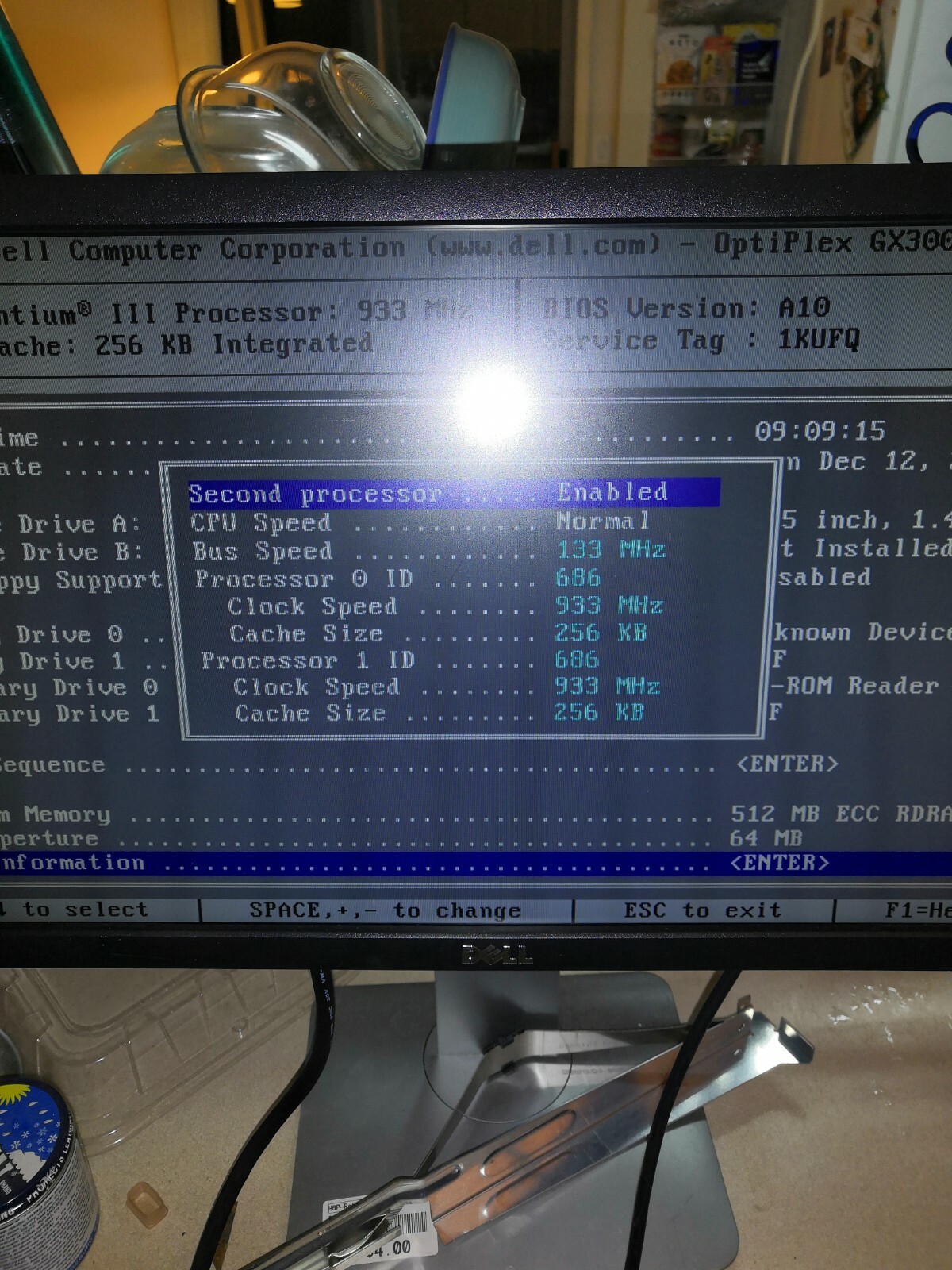 Dell OptiPlex GX300 Dual Pentium III 933MHz 512MB RAM Vintage Desktop PC Tested