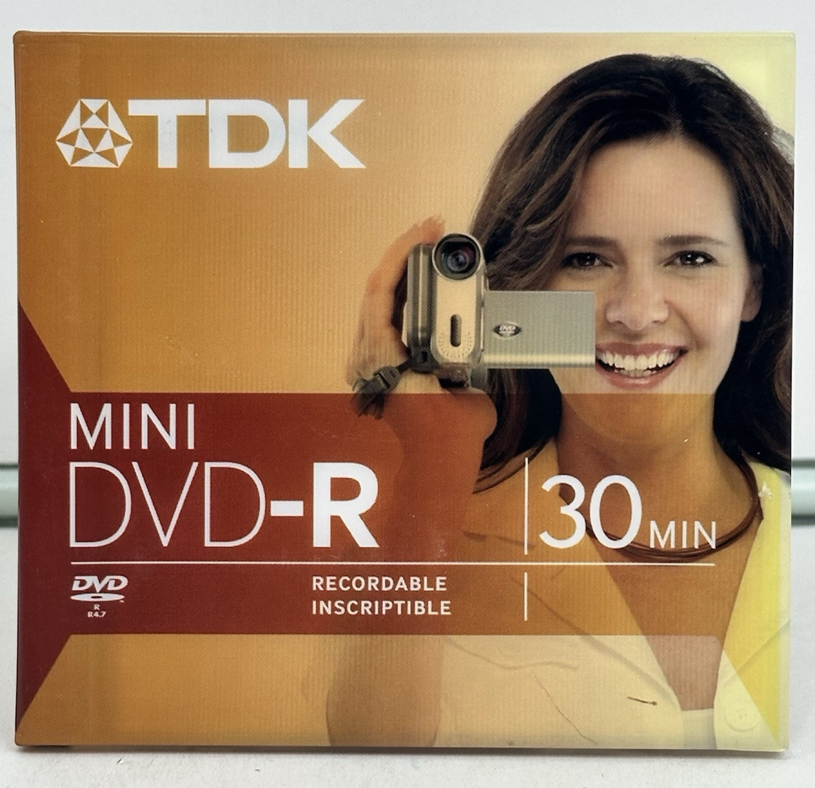 TDK Mini DVD-R 30 Min / 1.4 GB Recordable DVD Disc 8 cm * 5 Pack all Brand New *