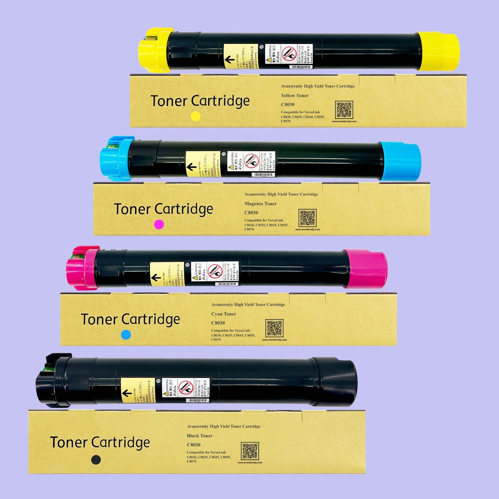 Compatible Xerox AltaLink C8030 C8035 C8045 C8055 C8070 Toner Cartridges