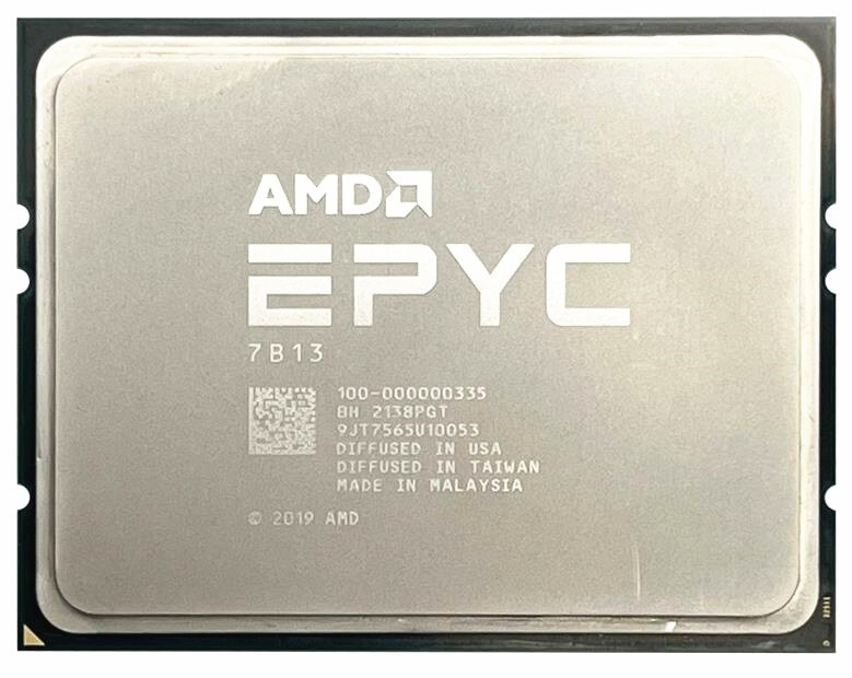 AMD EPYC Milan 7B13 2.2GHZ 64Cores 128Threads SP3 CPU processor LENOVO LOCKED