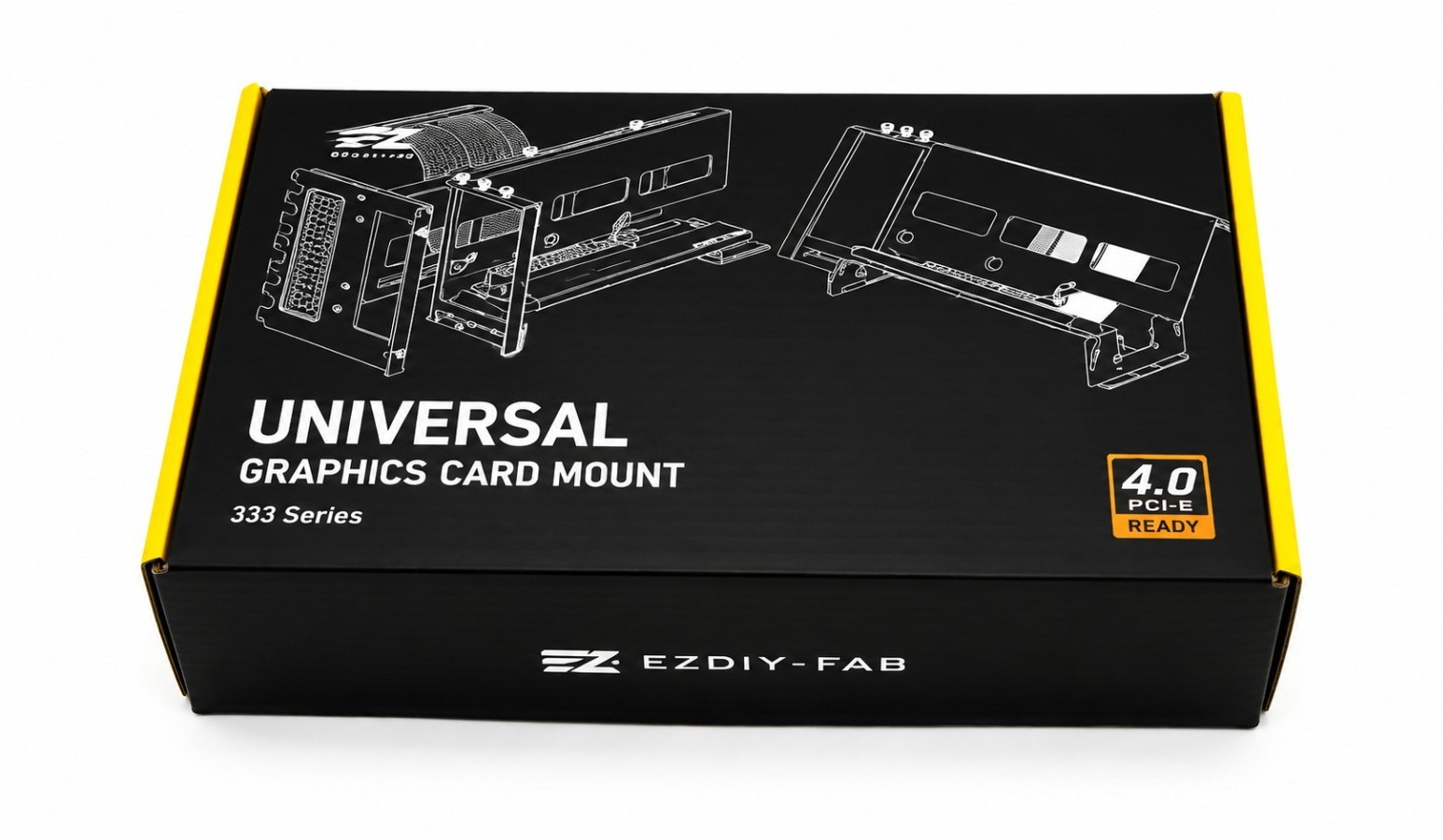 EZDIY-FAB Universal Graphics Card Mount 333 Series PCI-E 4.0 Ready