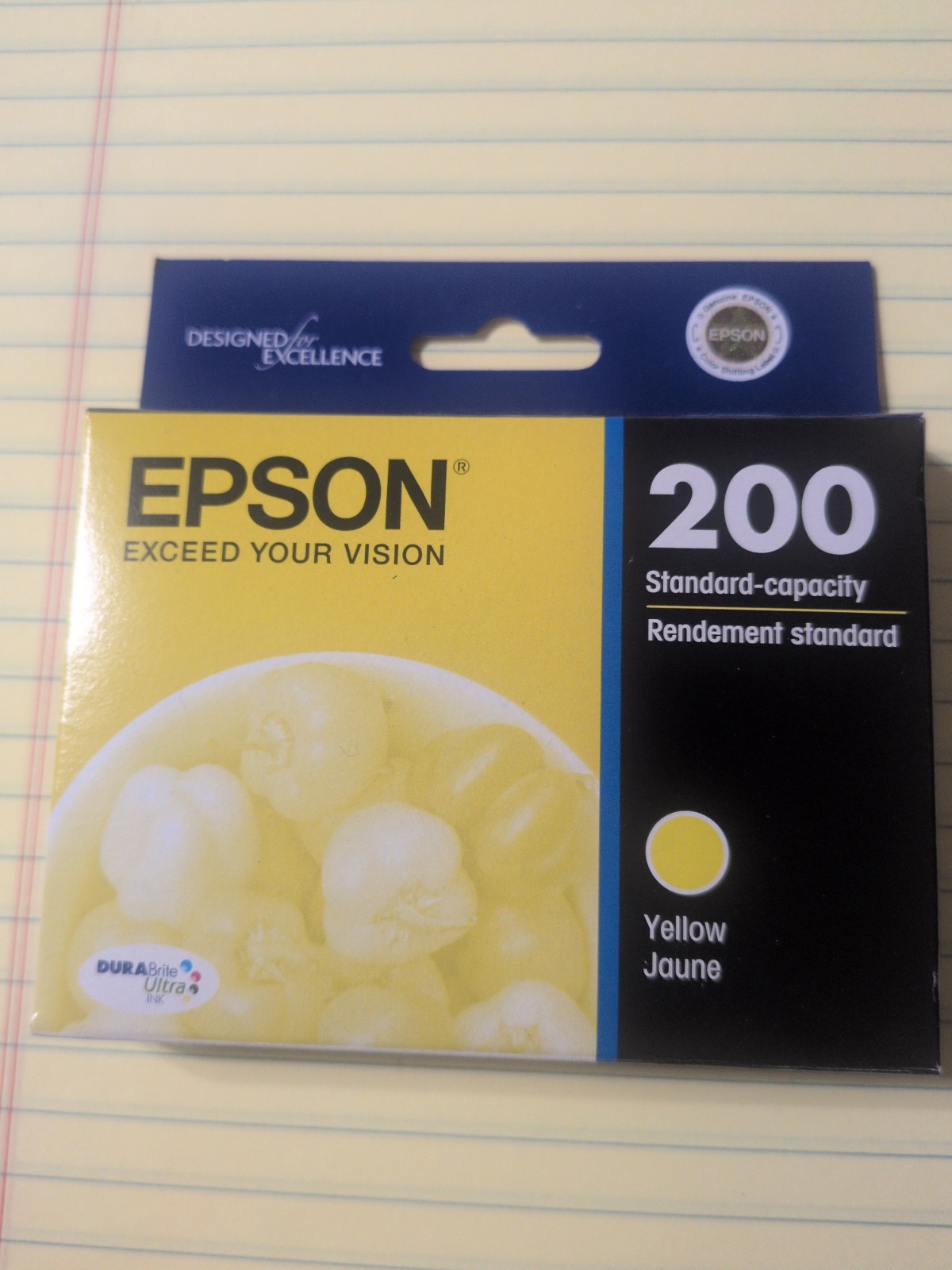 EPSON EXCEED YOUR VISION 69 STANDARD-CAPACITY YELLOW NIB
