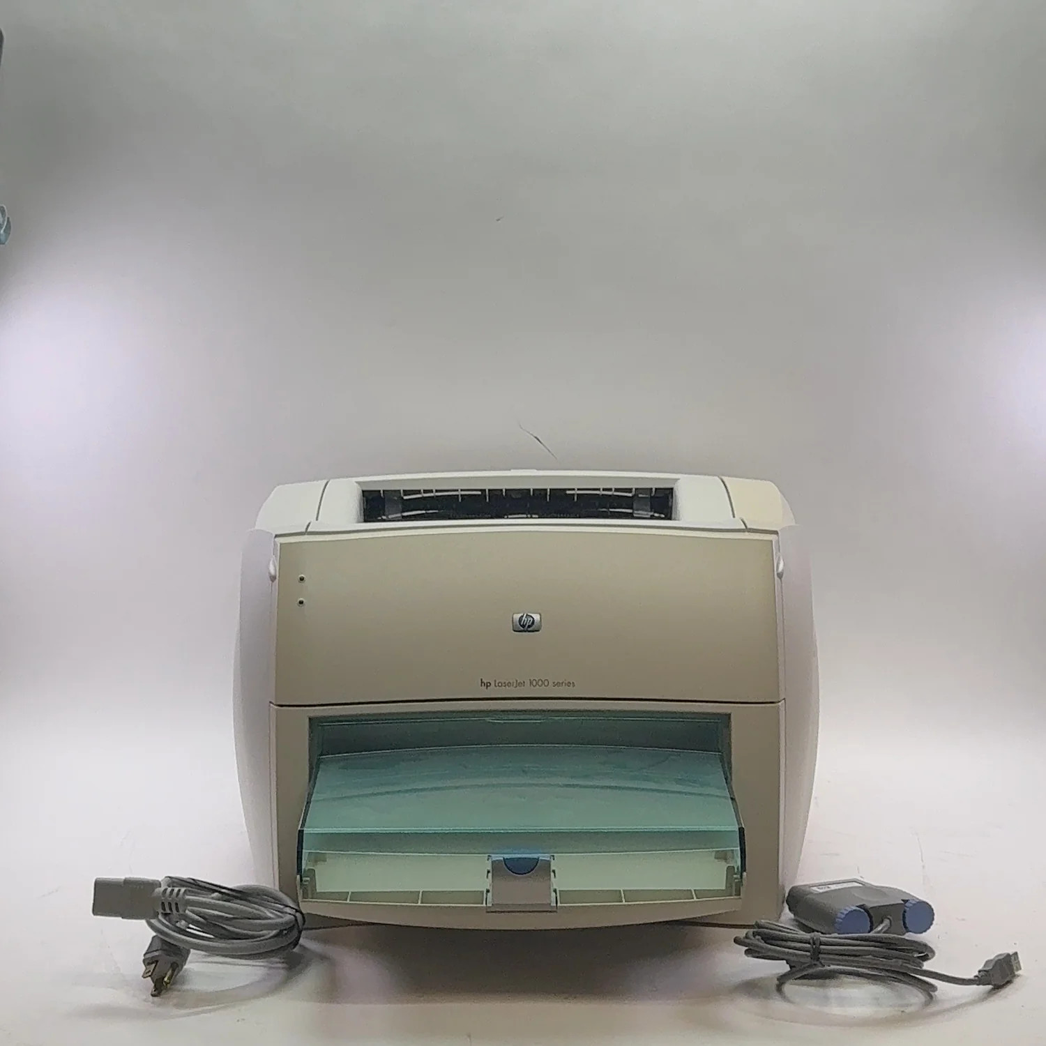 HP LaserJet 1000 series Laser printer (monochrome) Silver Q1342A Read Desc