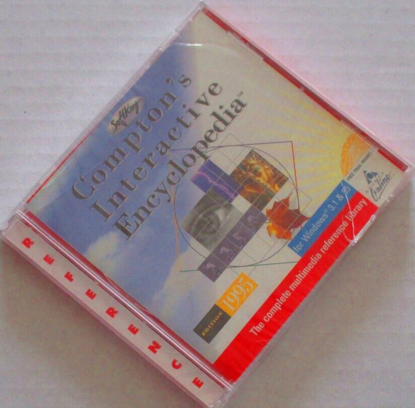 Compton's Interactive Encylopedia, 1995 Edition, Sealed