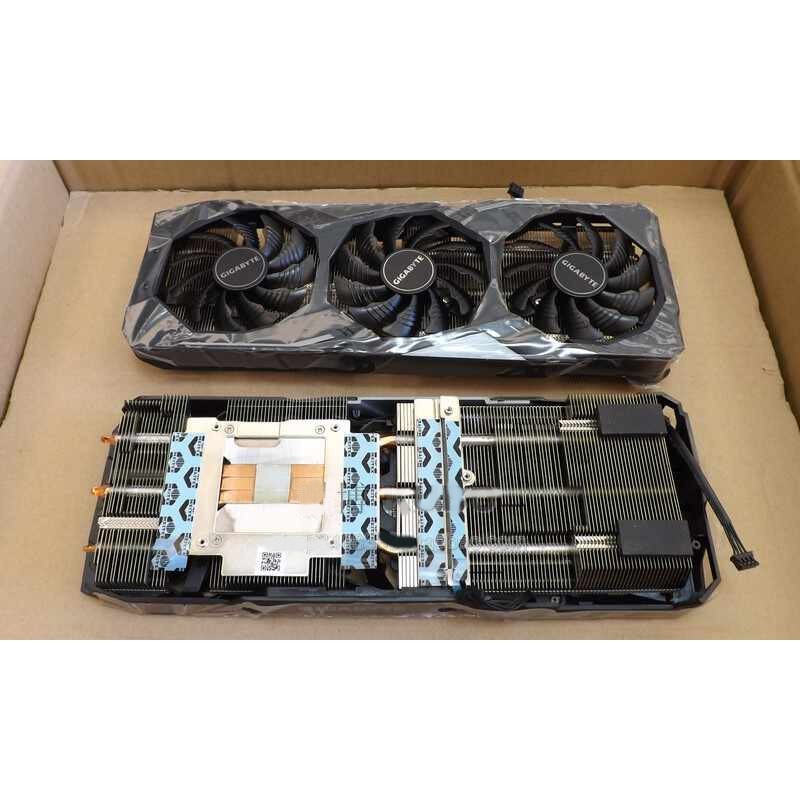 For Gigabyte RX5600XT GAMING rev2.0 Graphics card cooler With back panel