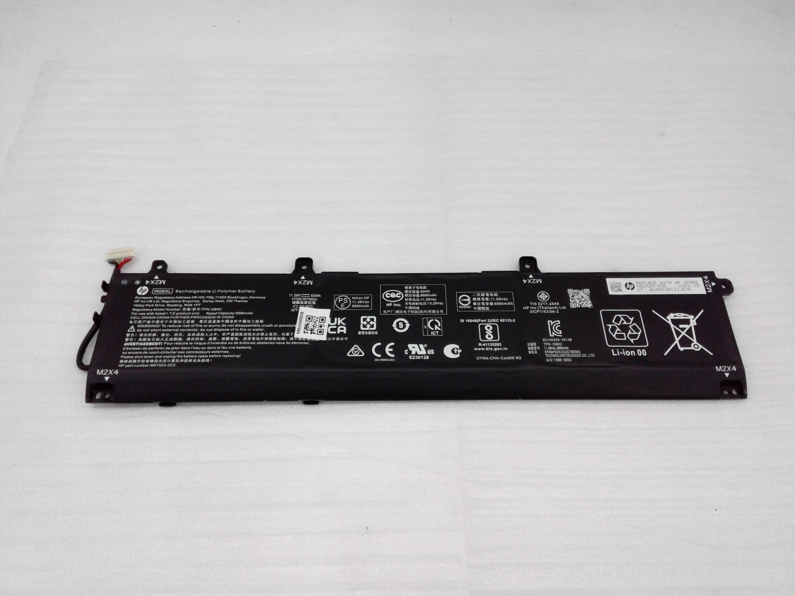 Genuine IR06XL OEM Battery for HP ZBook Power G7 G8 G9 G10 M01523-2C1 M02029-005