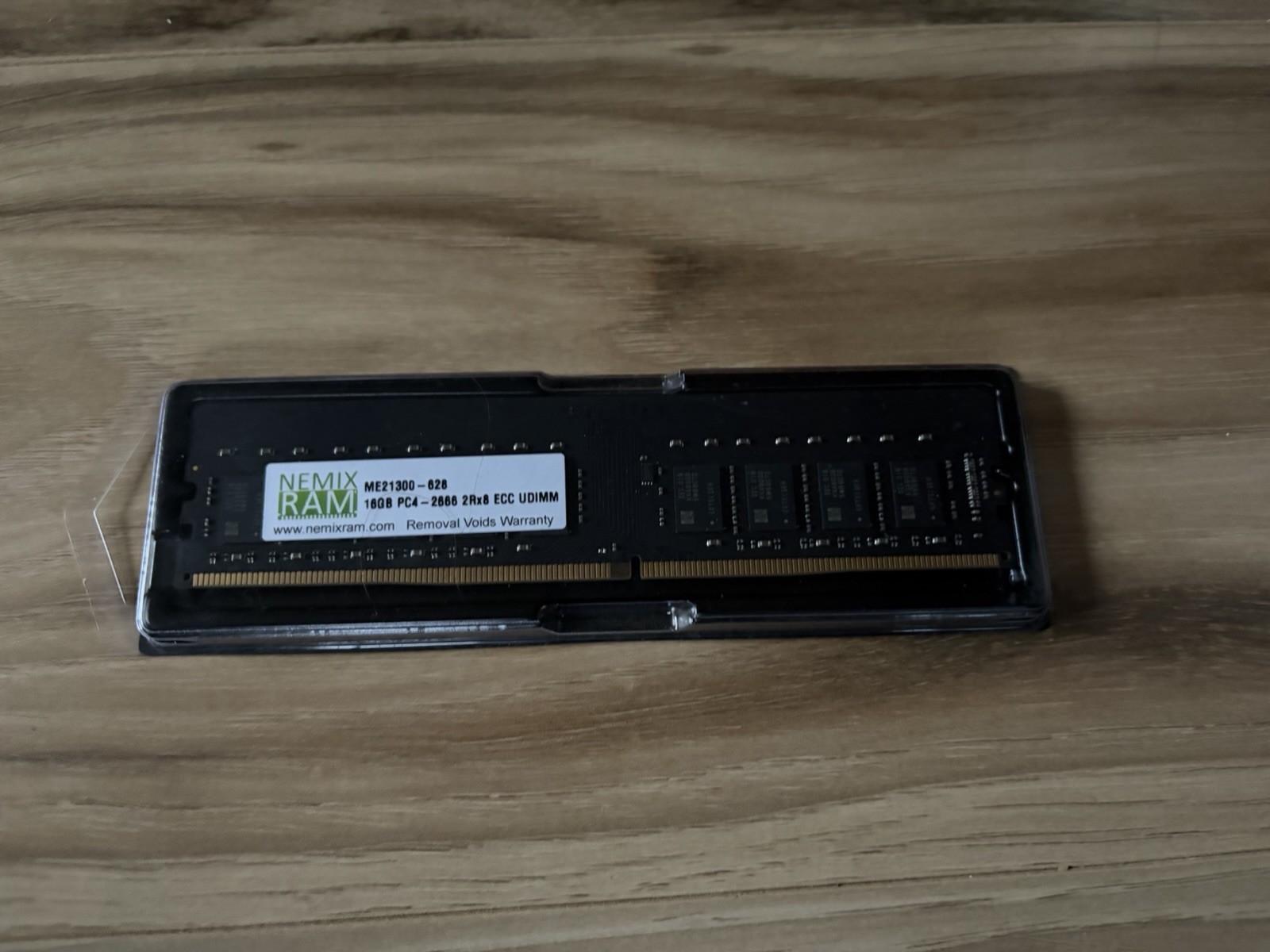 NEMIX RAM DDR4 SDRAM ECC Memory Module 16GB PC4-2666 UDIMM 288-Pin