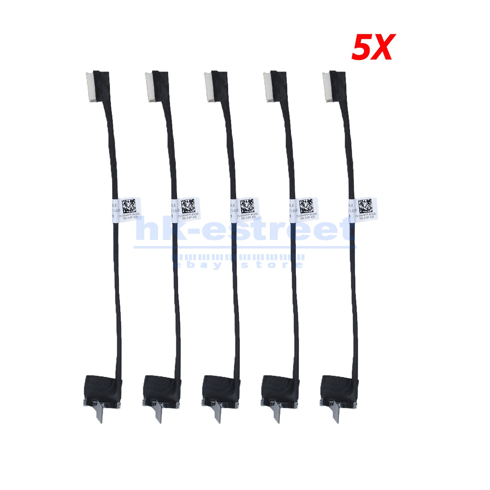 5X Battery Cable For Dell Latitude 5420 5421 E5420 5430 E5431 0WHXFP DC02003PI00