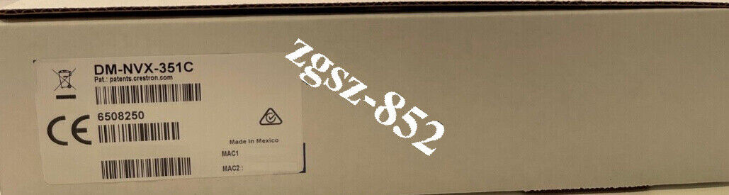 DM-NVX-351 Crestron Decoder DM-NVX-351 Brand New Fast Shipping FedEx or DHL