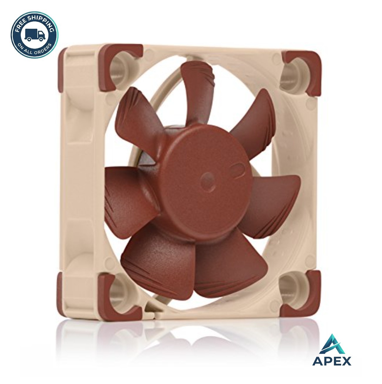 40mm Quiet Case Fan 12V 3-Pin 4500 RPM Slim 10mm 17.9dB for PC 3D Printer