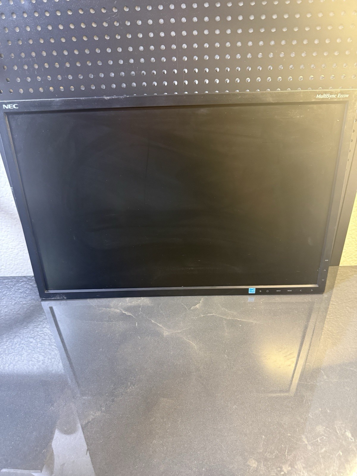 NEC MultiSync E223W-BK 22” LED Monitor 1680x1050 DP DVI VGA No Stand