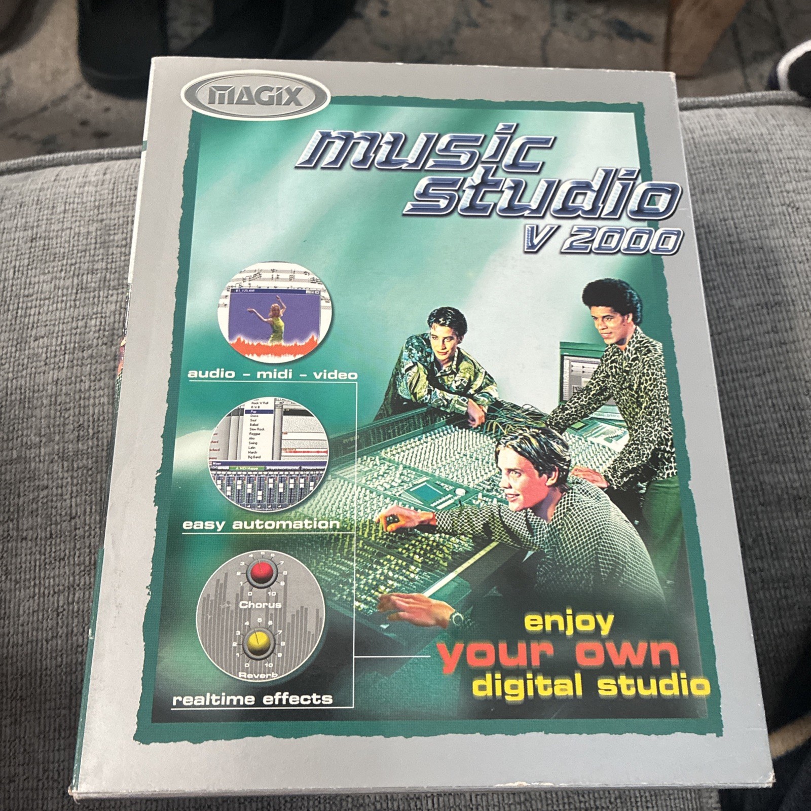 New Sealed Vtg Magix Music Studio v2000 Windows CD-ROM 95-98 windows 95-98-NT