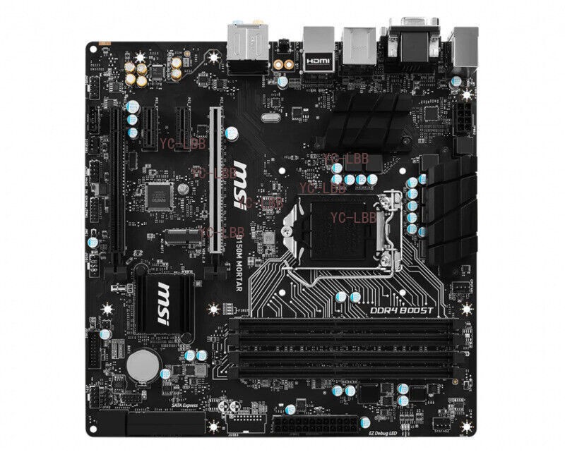 MSI B150M MORTAR Motherboard Intel B150 LGA 1151 DDR4 M.2 M-ATX VGA USB2.0 HDMI