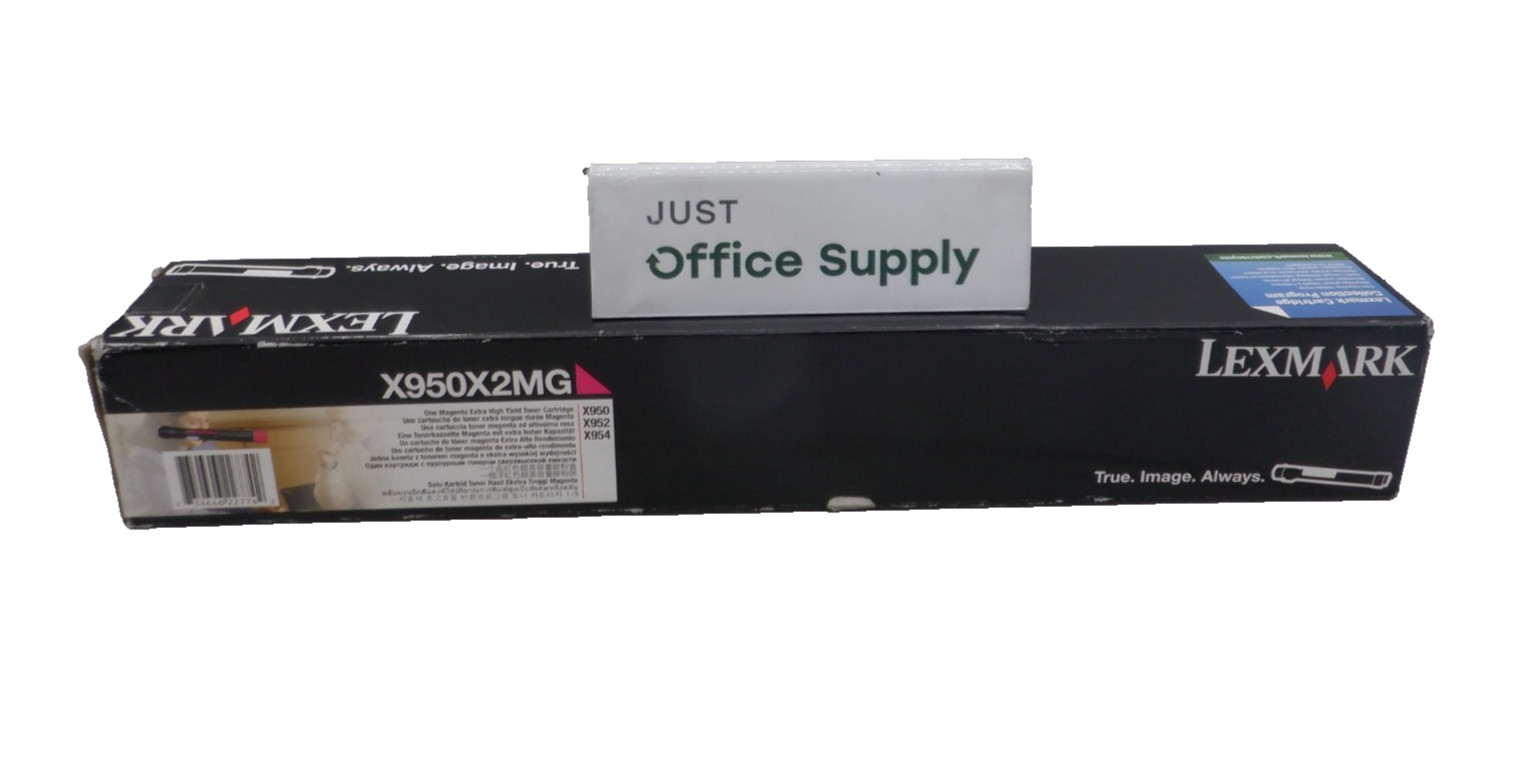 Genuine Lexmark X950X2MG Magenta Extra High Yield Toner Cartridge  F. Shipping D