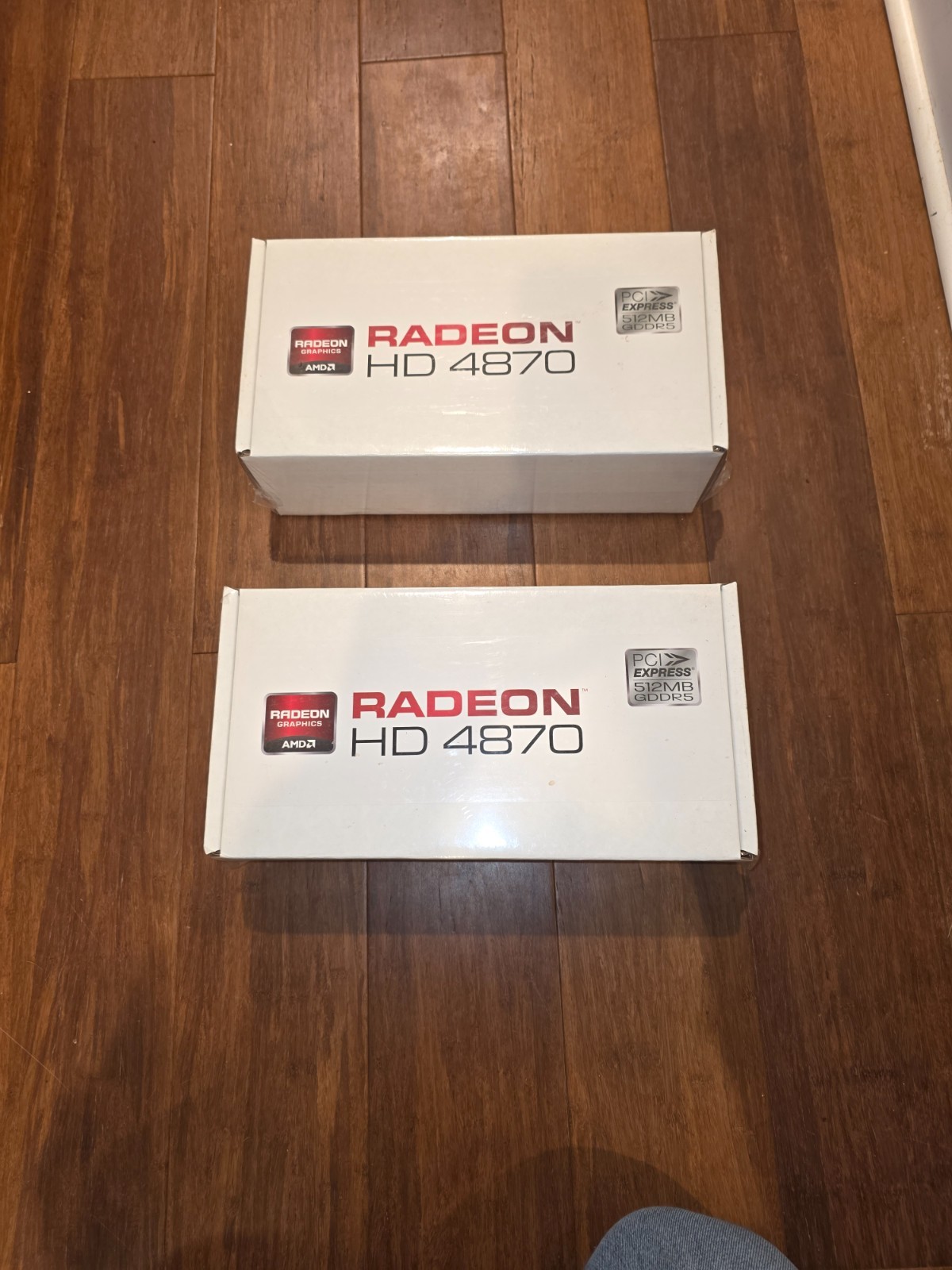 2x NEW SEALED Diamond ATI Radeon HD 4870 512MB GDDR5 A4870PE5512 CrossFire