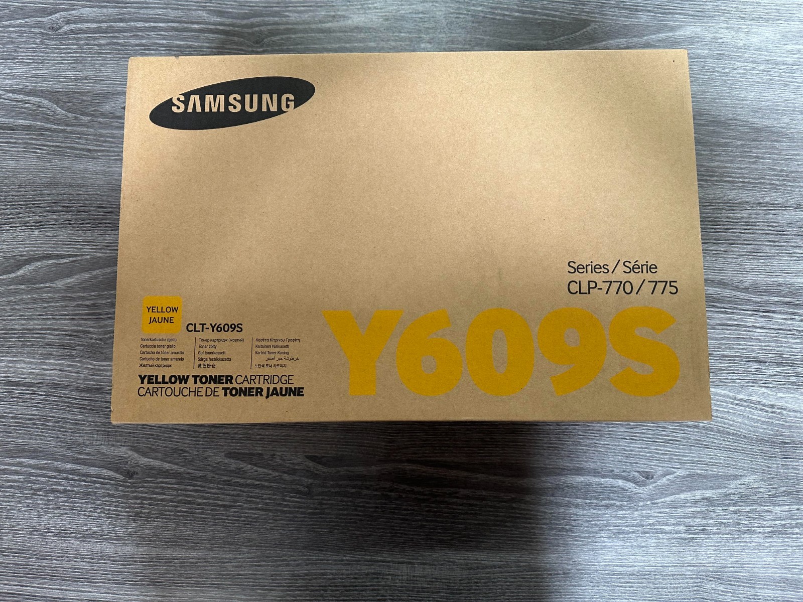 Samsung CLT-Y609S Yellow Toner Cartridge