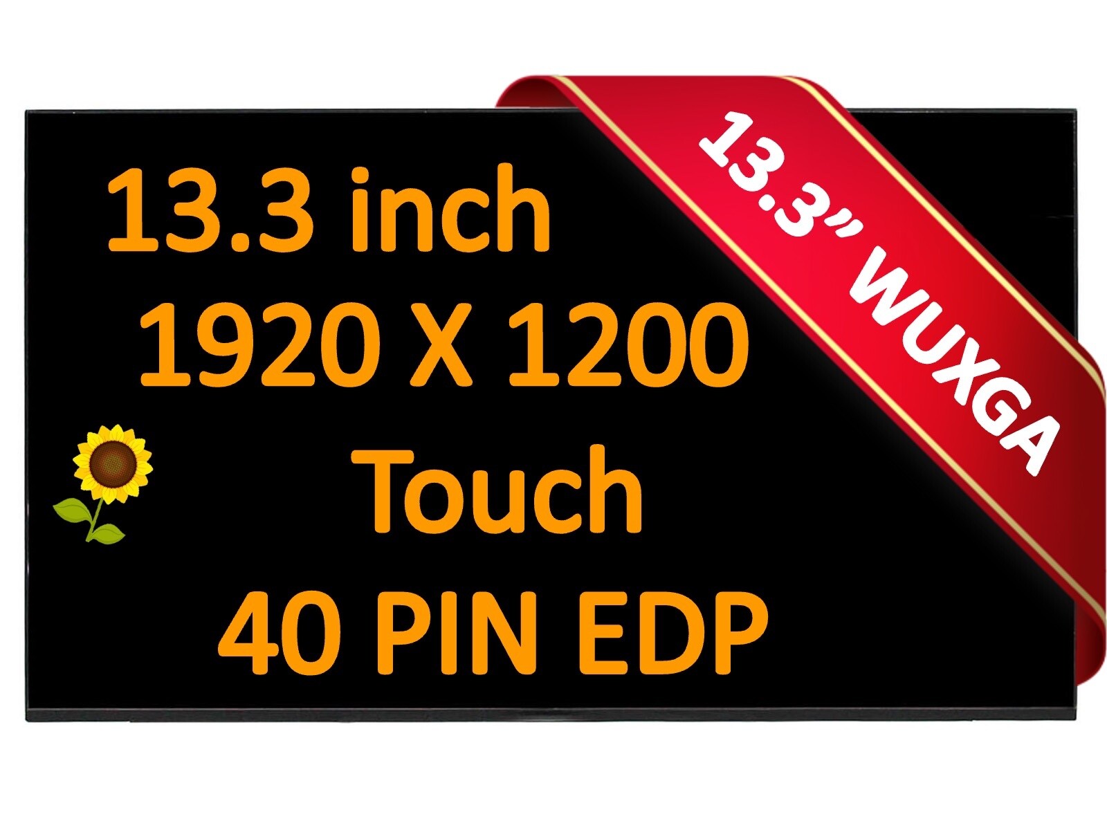 NV133WUM-T00 laptop LED Lcd Touch Screen 13.3" WUXGA 1920x1200 40 Pin Narrow