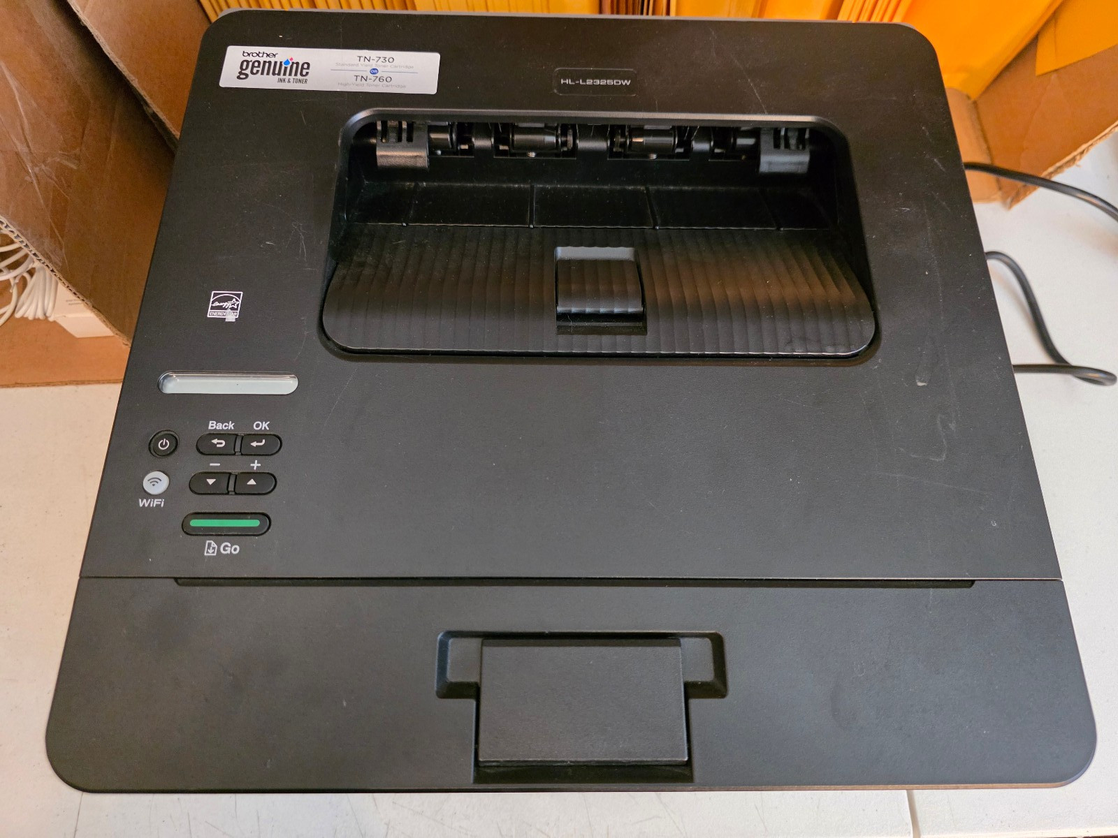 Brother HL-L2325DW Wireless Monochrome Laser Printer 1778 Page Count