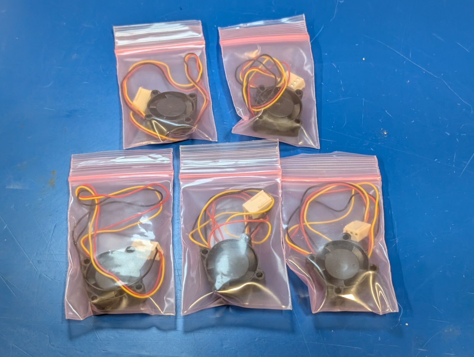 *Lot of 5* Evercool 25mm x 10mm DC-12v Case Cooler Cooling Fan EC2510M12CA