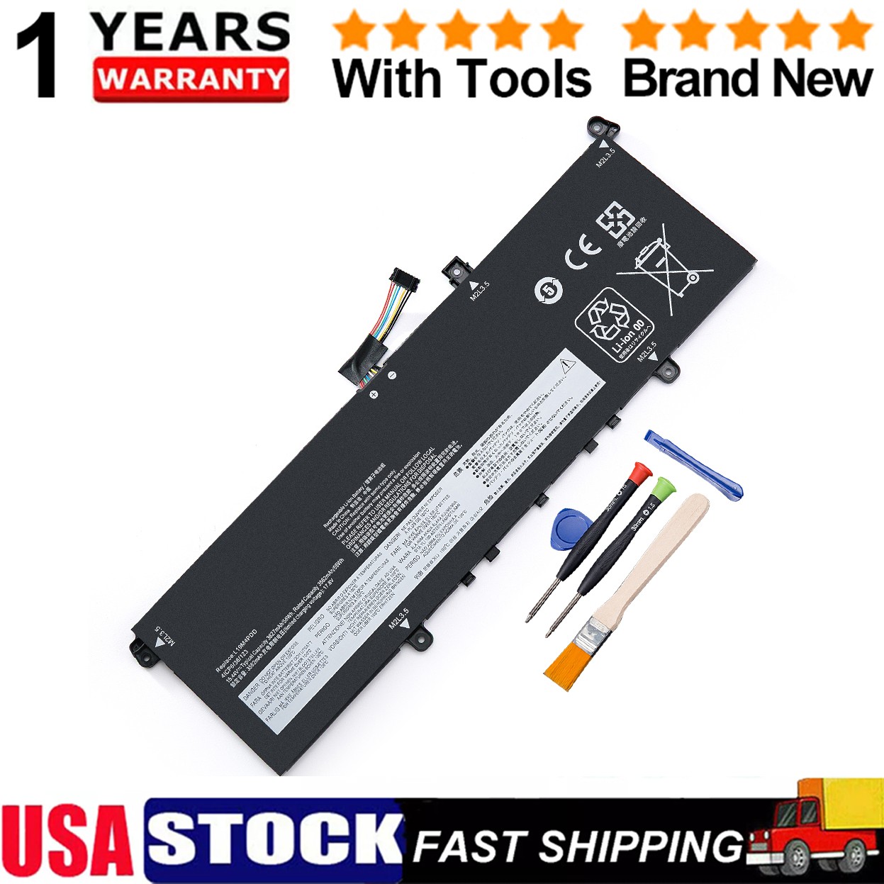 L19M4PDD L19C4PDD L19D4PDD Battery For Lenovo ThinkBook 14s G2 ITL 13S G2 ARE US