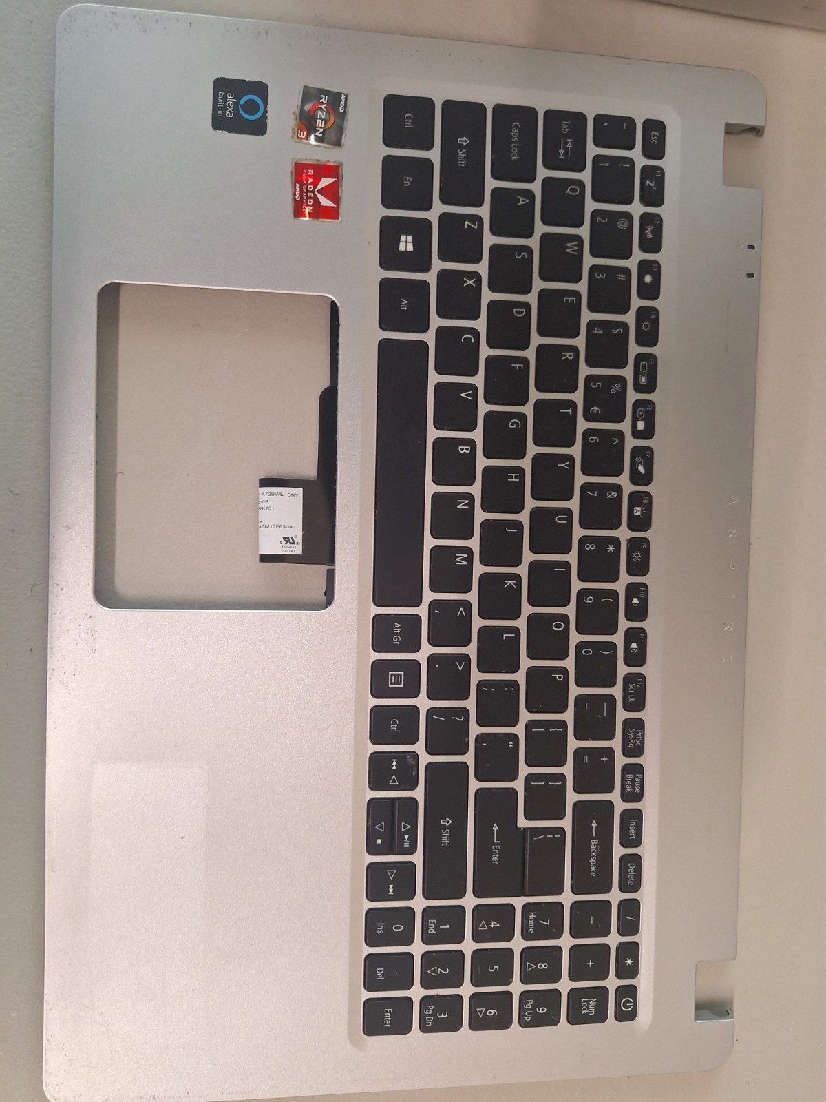 Aspire KEYBOARD And Palm Rest replacement Acer Aspire 5 (A515-43 / A515-44 / A