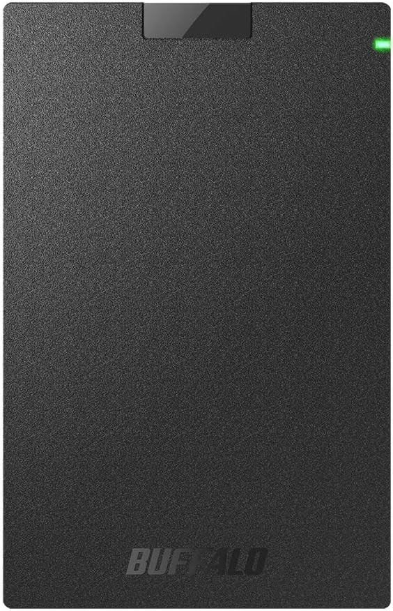 BUFFALO USB 3.1 Gen 1 Portable SSD 1TB SSD-PG1.0U3-B/NL (Made in Japan)New