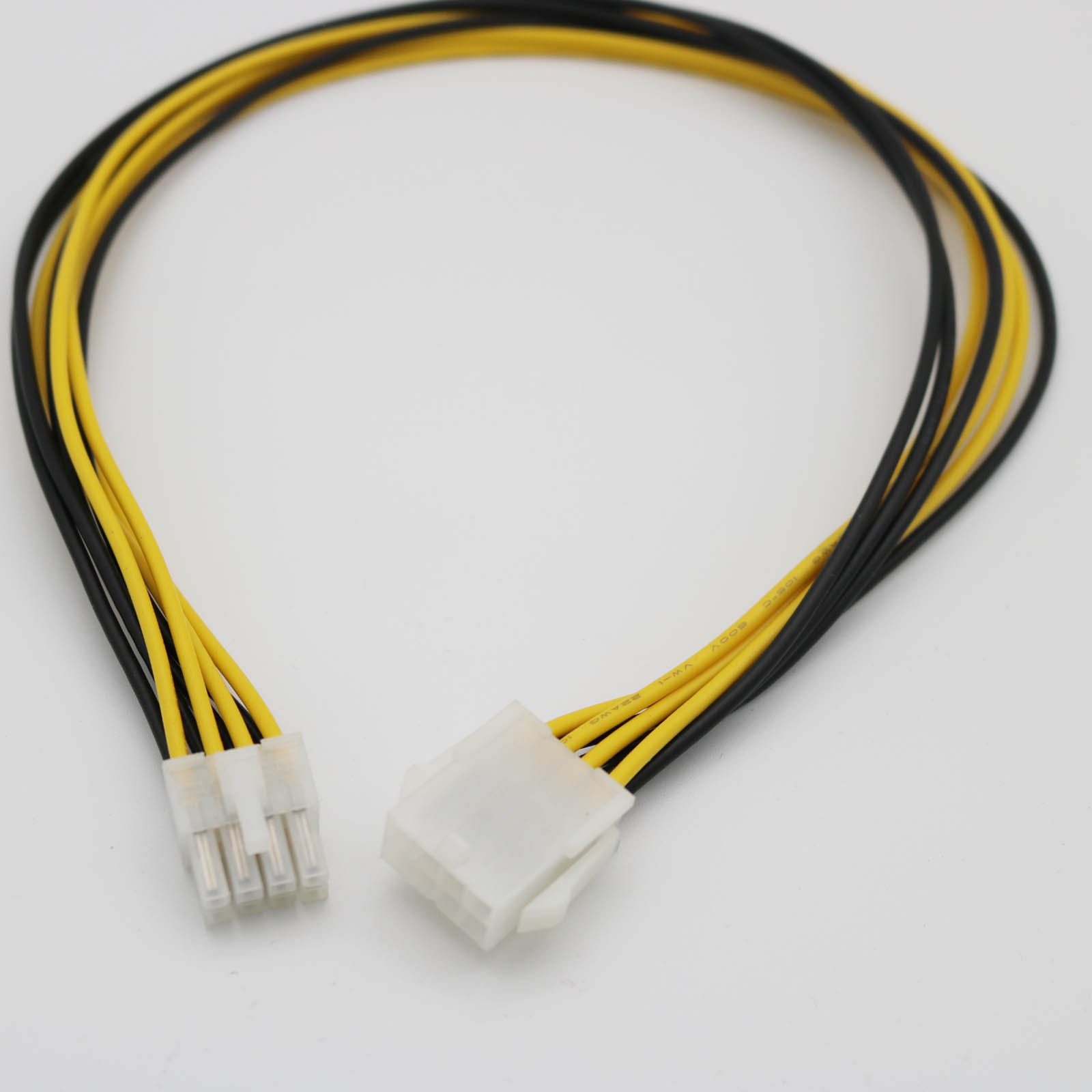 8-Pin 12V Power Extension Cable Male to Female EPS 8P ATX Motherboard CPU 50cm
