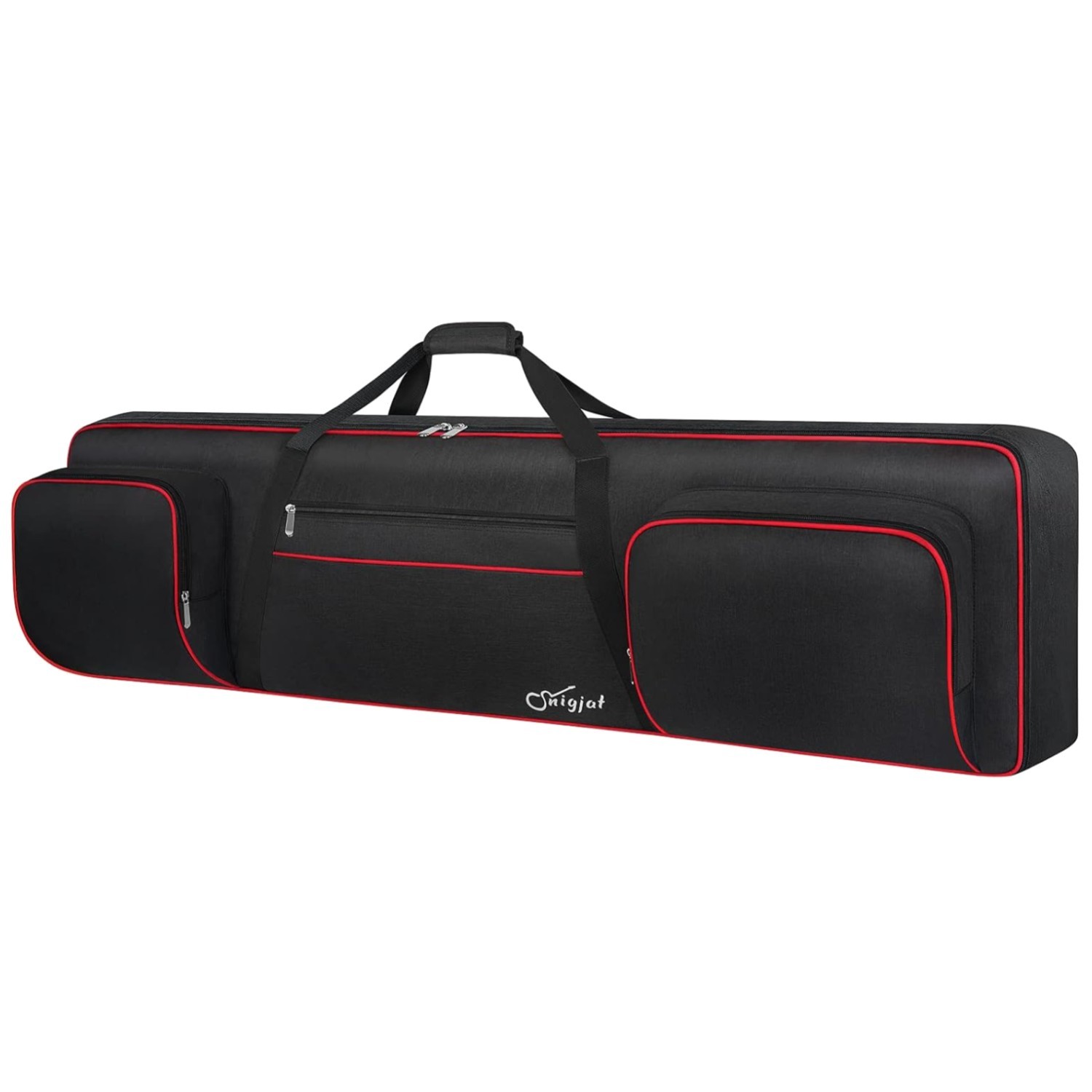88 Key Keyboard Gig Bag with Pockets | Adjustable Straps