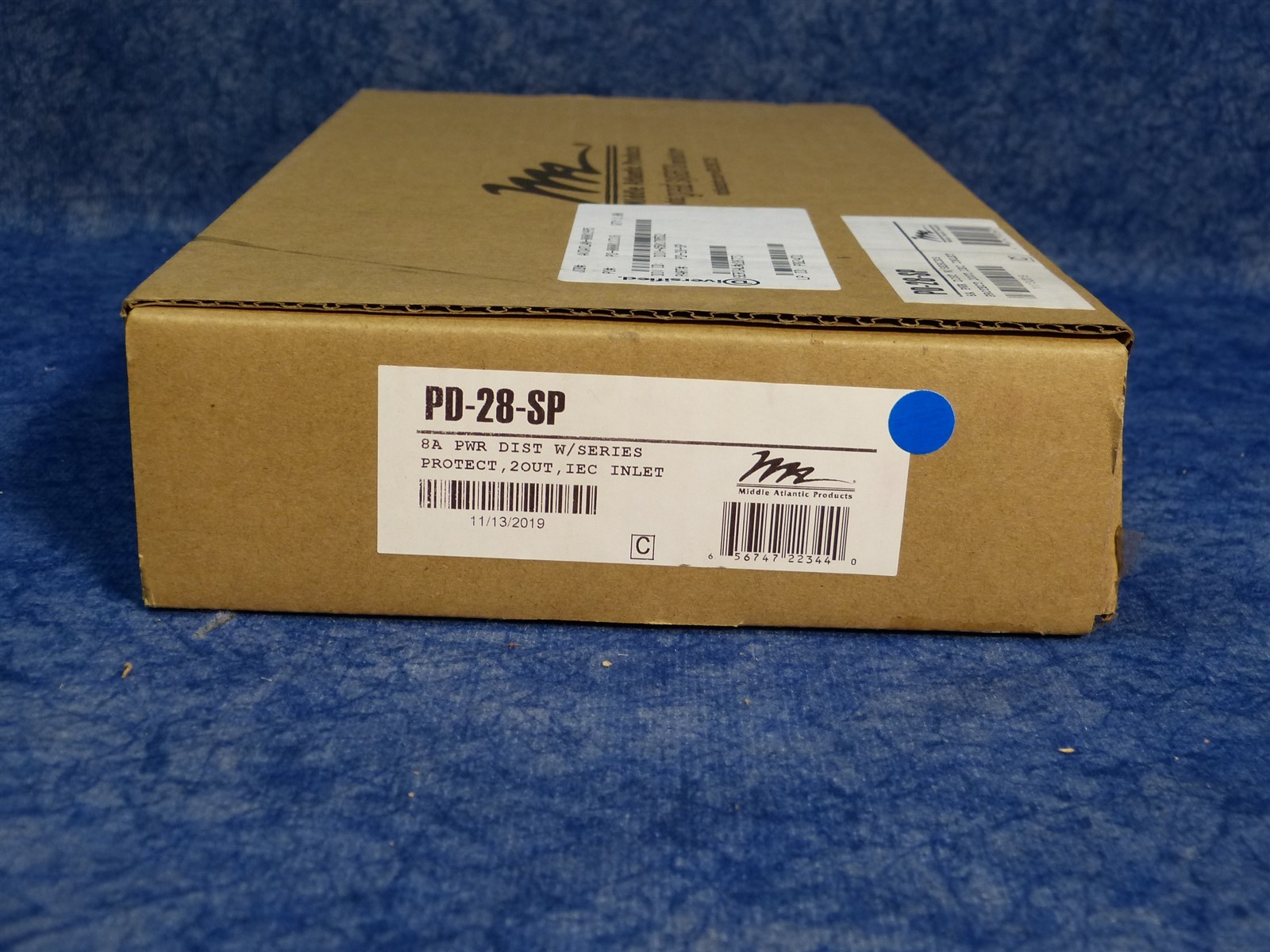 NEW Middle Atlantic PD-28-SP Protection Compact Surge Device w/ 2 Outlets (Z9)