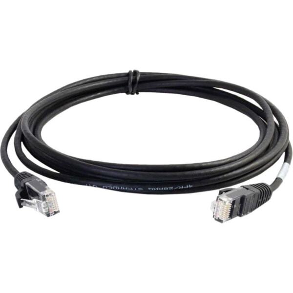C2G 7ft (2.1m) Cat6 Snagless Unshielded (UTP) Slim Network Patch Cable - Black