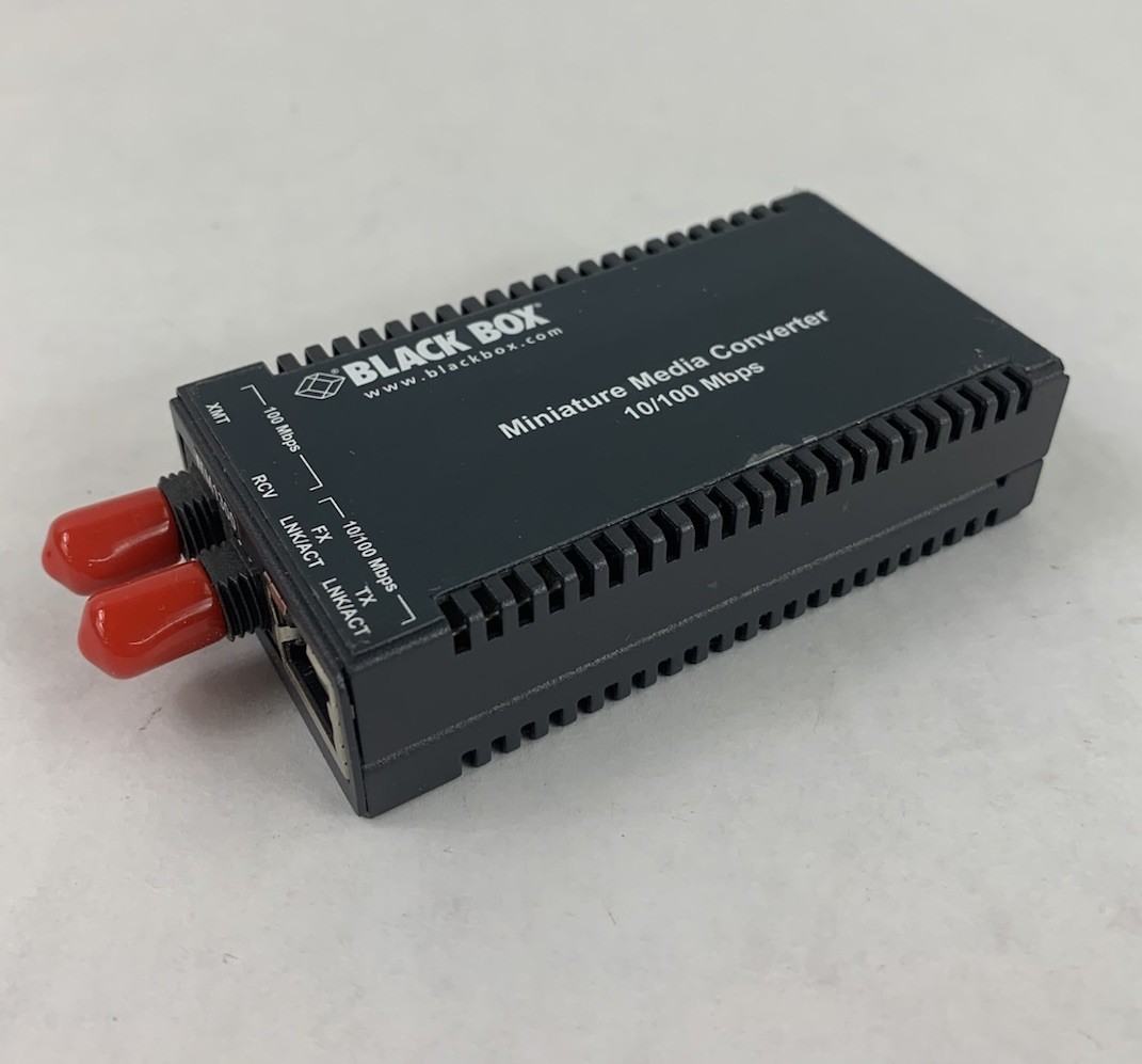 Black Box LHC013A Miniature Media Converter 10/100 Mbps