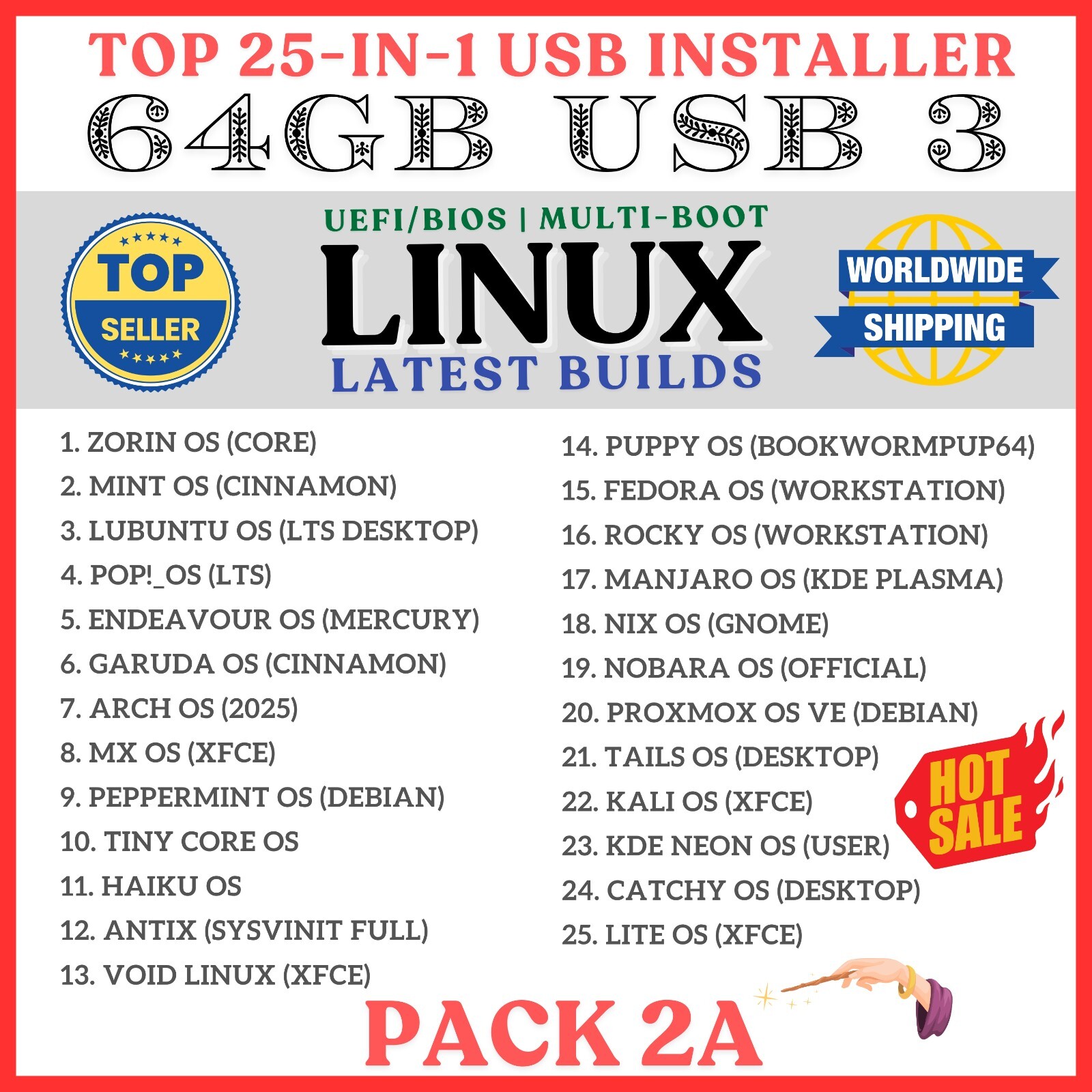 wattOS LINUX OS R.13, R.12 64BIT USB-DVD LIVE-FULL INSTALL Debian Based LXDE