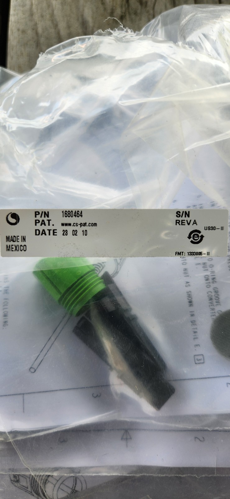 25 New CommScope RC-ACP-SCA-CVTR-25M SC to OptiTap Adapter Connector Kit 1680464