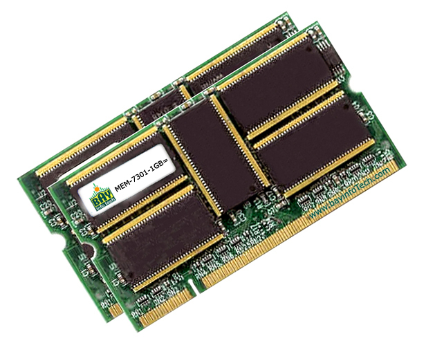 MEM-7301-1GB 1GB (2x512MB) Memory Kit 3rd Party Cisco 7301 Router