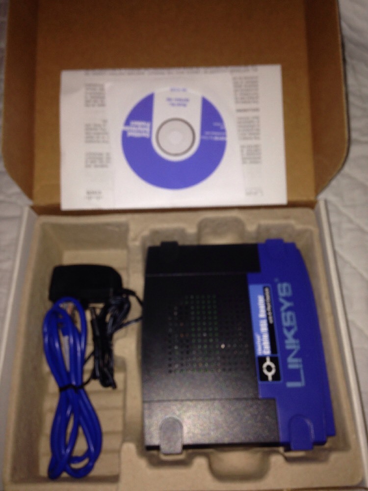 Linksys etherfast cable dsl router