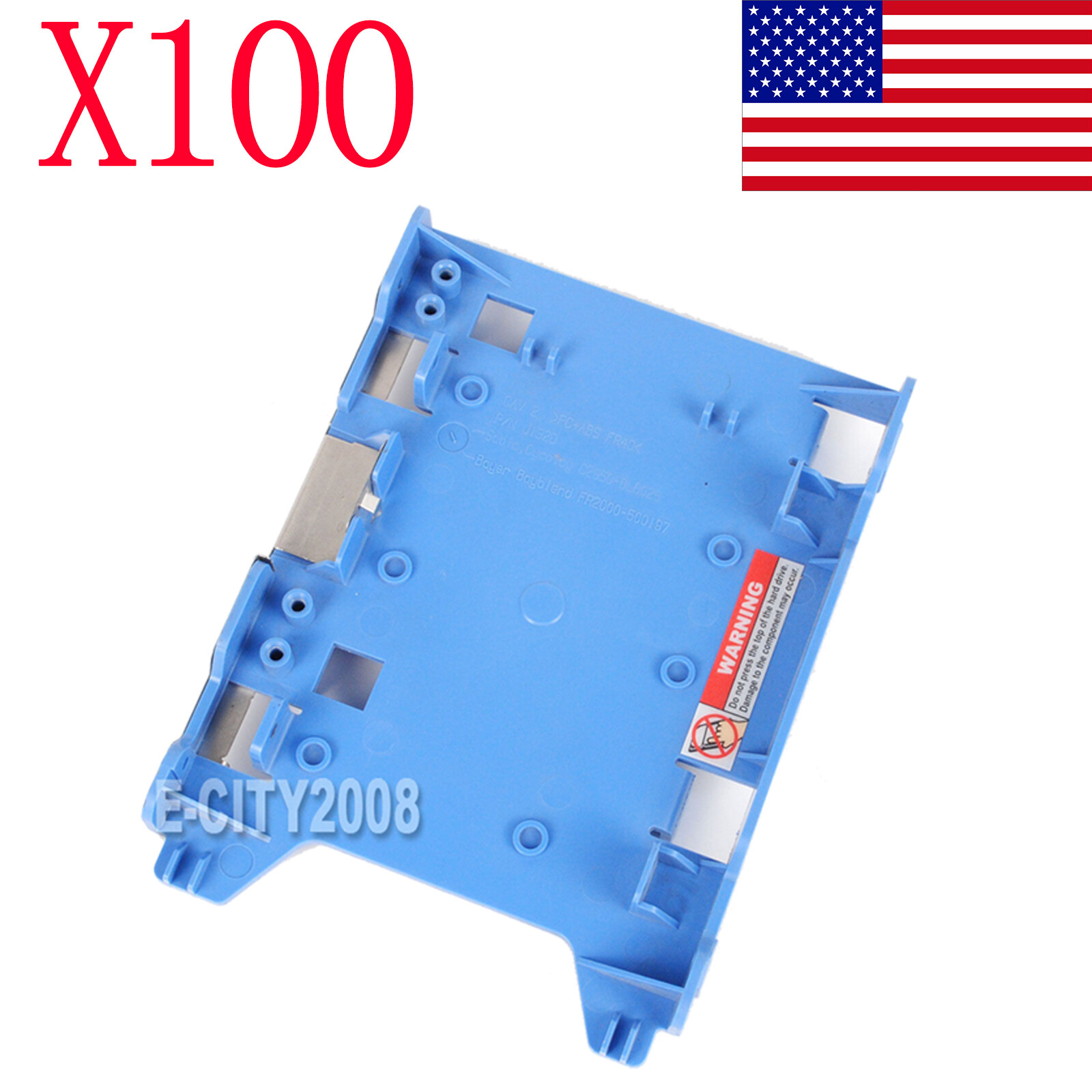 100x For DELL 3.5" TO 2.5" SSD HDD CADDY Adapter Tray w/Screw 0R494D F767D J132D