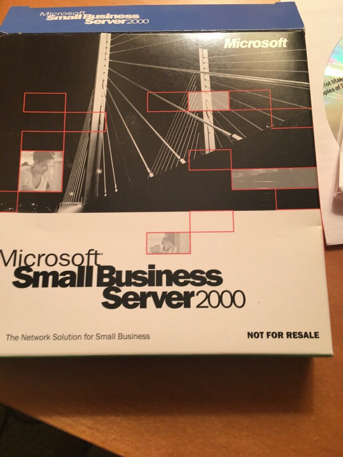 Microsoft Small Business Server 2000 NFR CDs With Keys.