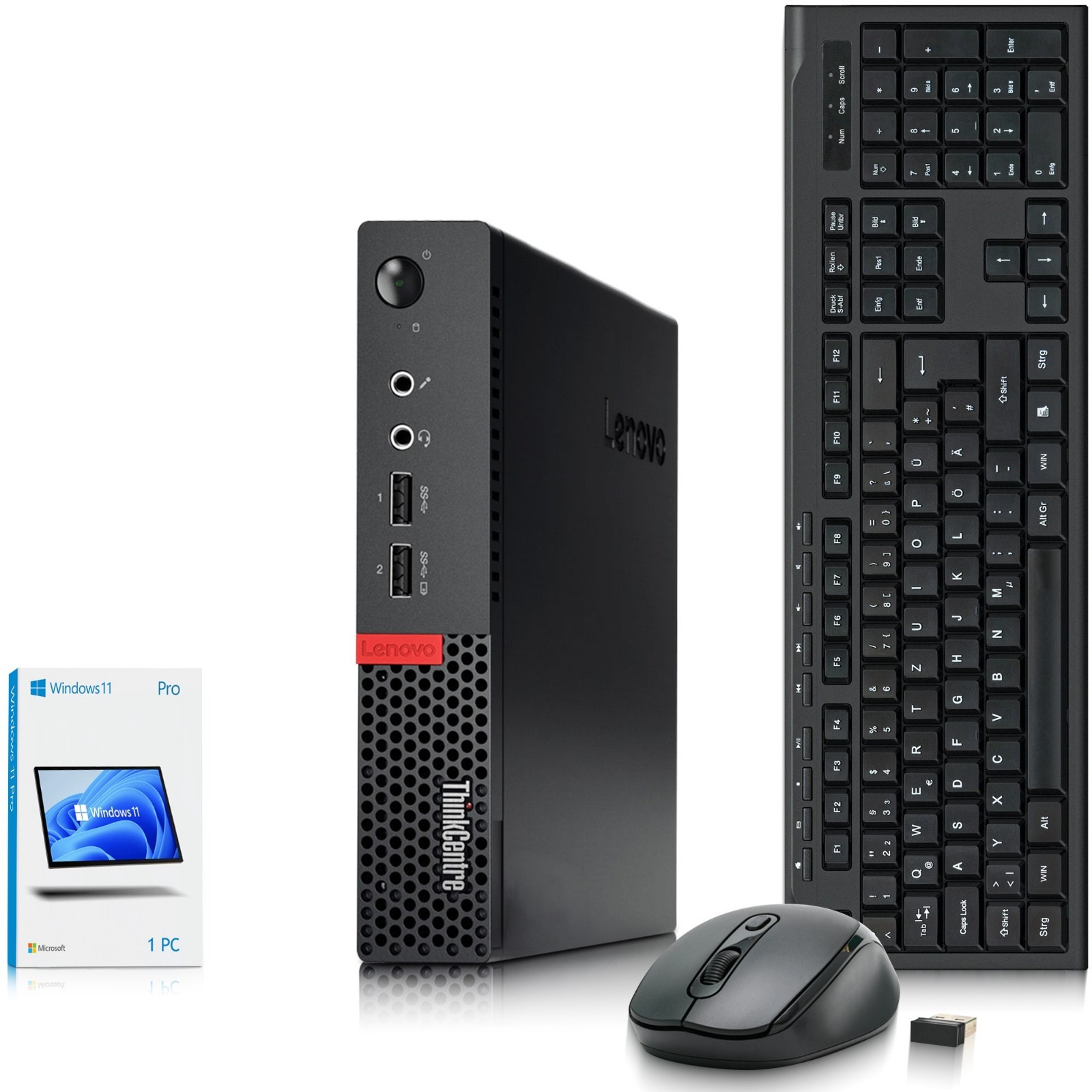 Lenovo M710q Tiny Mini PC Intel i5-7th 32GB Ram 1TB SSD Built-in WiFi Windows 11