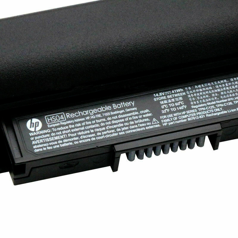 Genuine OEM HS04 HS03 Battery For HP 807956-001 807957-001 807612-421 807611-421