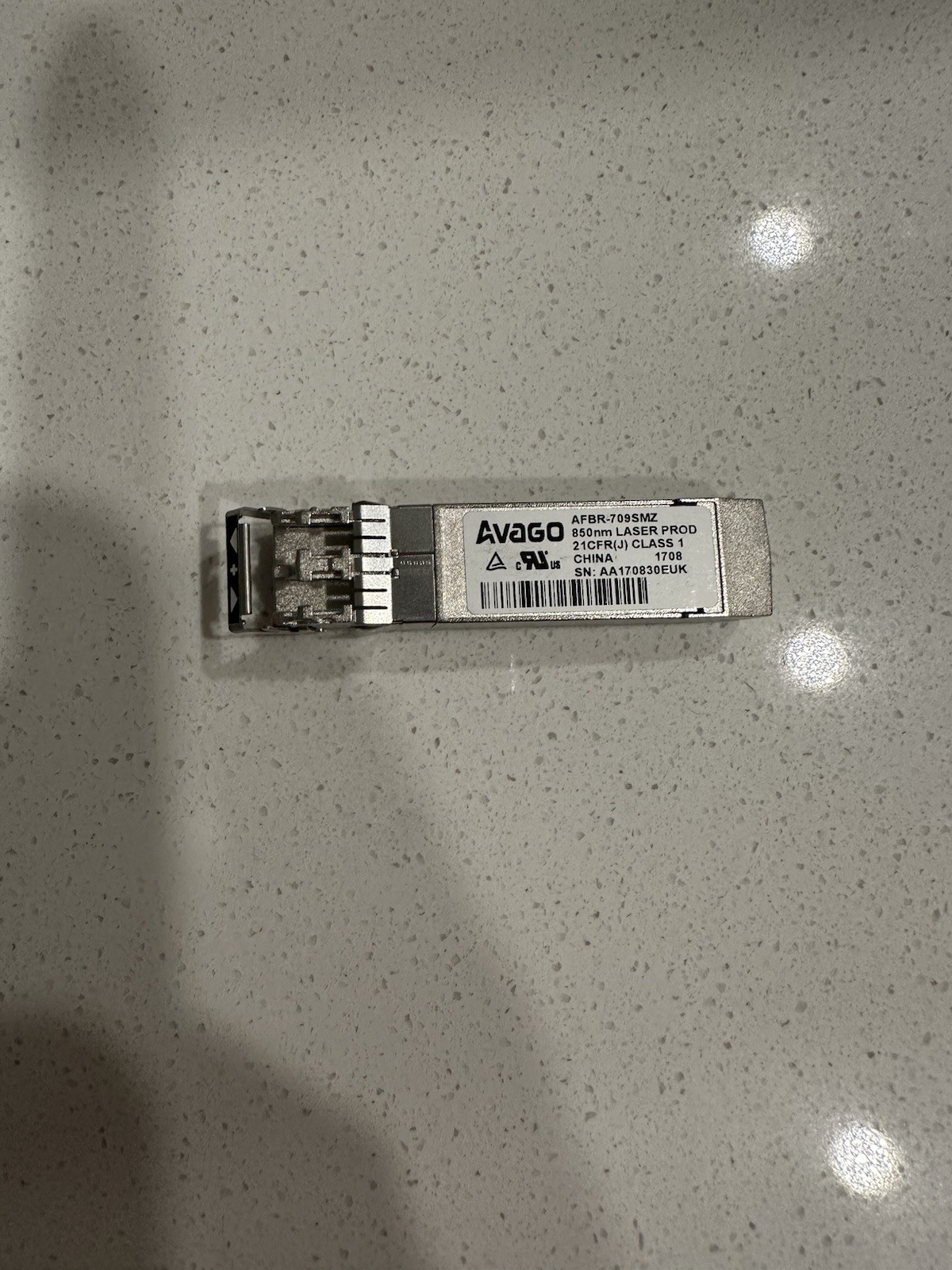 Avago AFBR-57F5MZ-ELX 16G SFP Fibre Channel optical transceiver   Pack Of 10