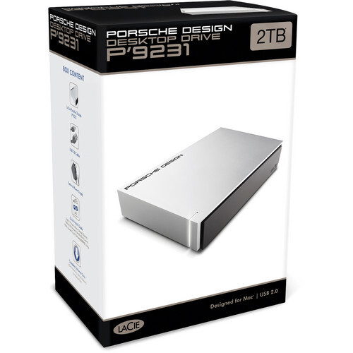 LaCie 2TB Porsche Design P'9231 Desktop Hard Drive