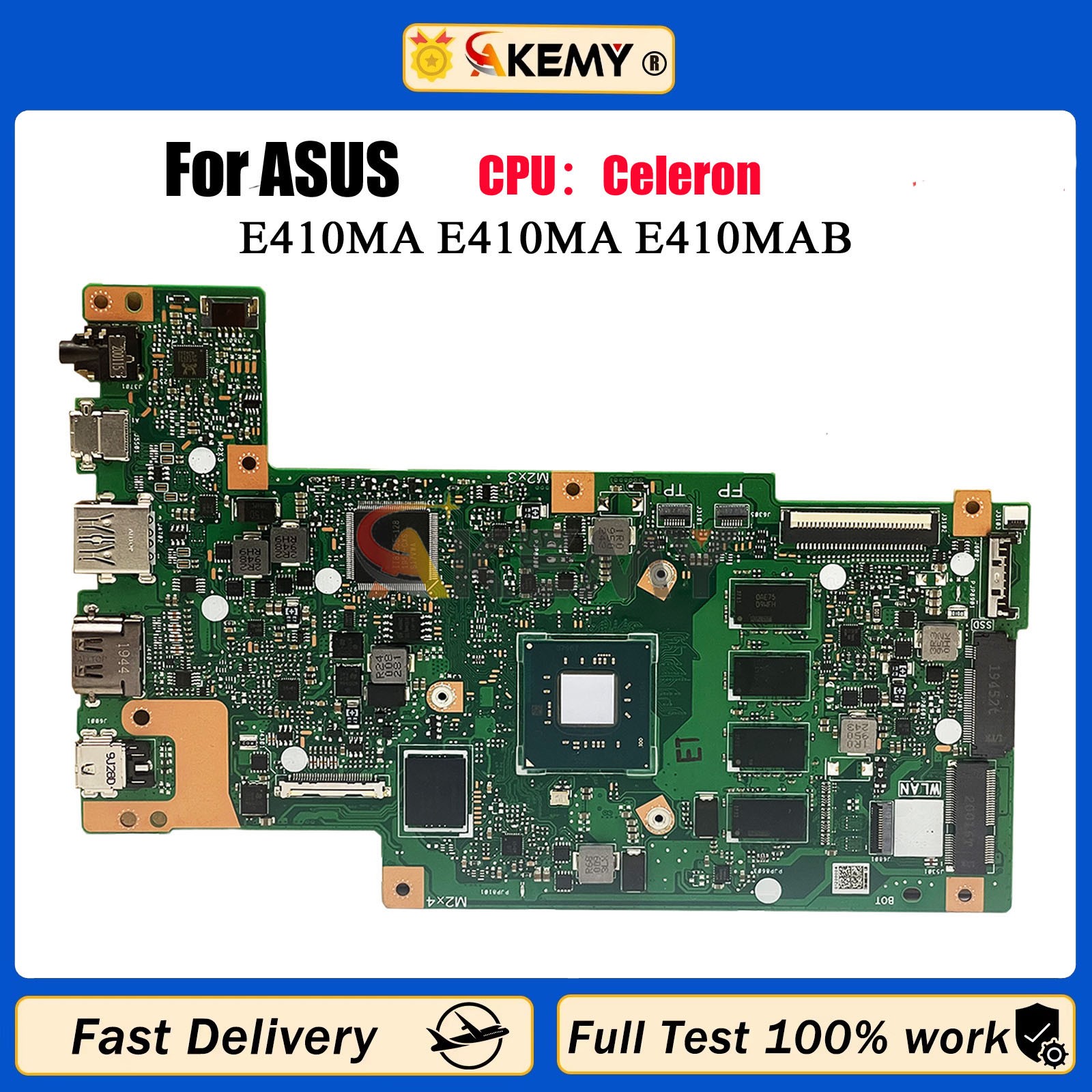 E410MA Laptop Motherboard For ASUS EeeBook E410MAB E410M E510MA E510MAB R429M