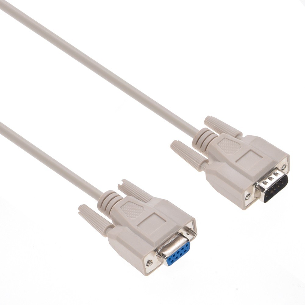 5-Pack 6Ft-50Ft DB9 Male to Female Serial Cable