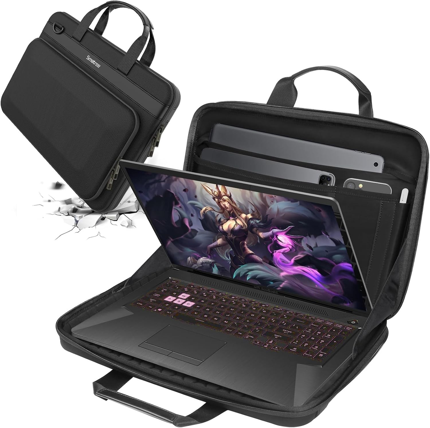 Sleeve for 18 inch ASUS ROG Strix SCAR 18 Gaming Laptop Waterproof Handbag